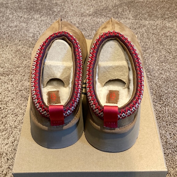 UGG Tazz Platform Slippers Chestnut 1122553 - Picture 5 of 13